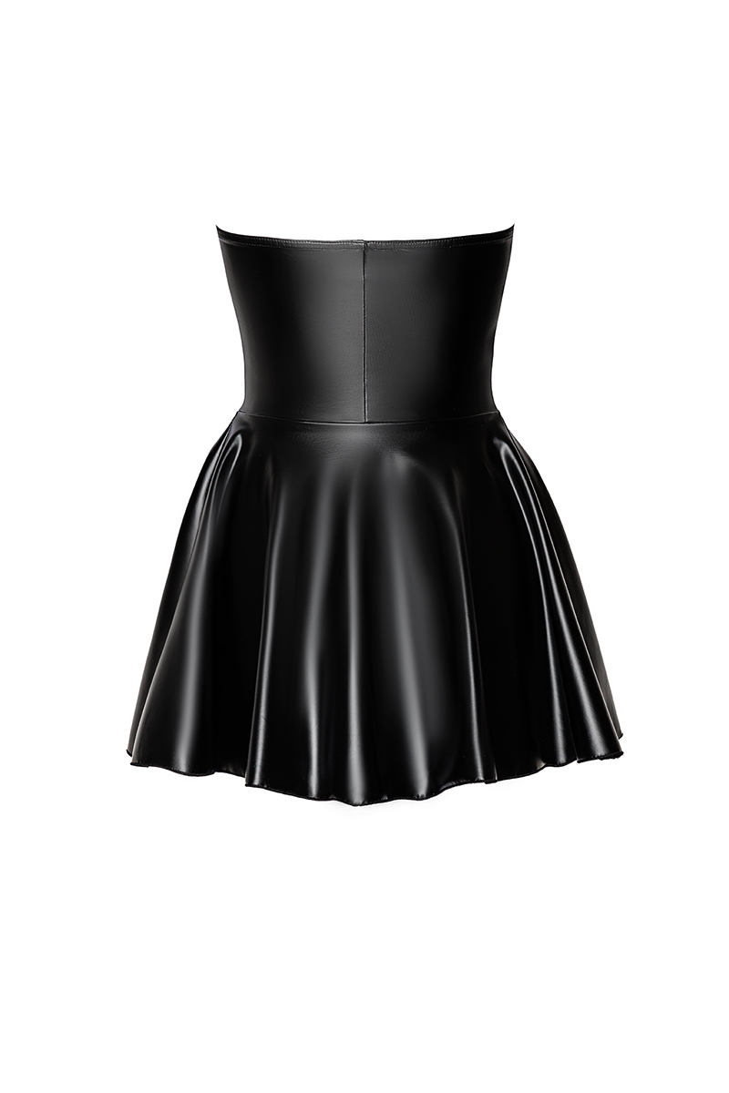 Mini robe bustier Dreamer F308 wetlook 3 Mini robe bustier Dreamer F308 wetlook – Image 3