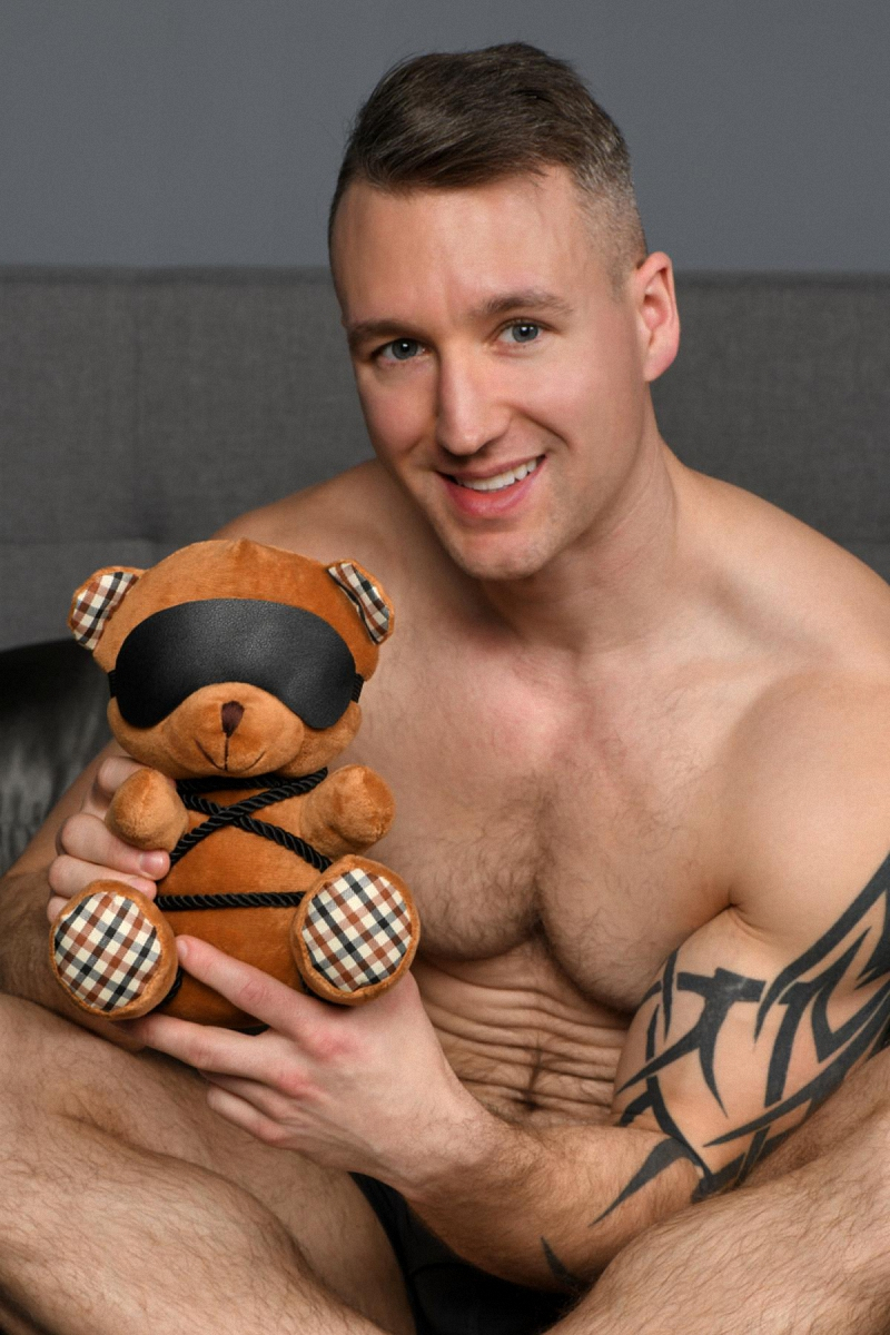Ours en peluche en tenue Bondage 3 Ours en peluche en tenue Bondage – Image 3