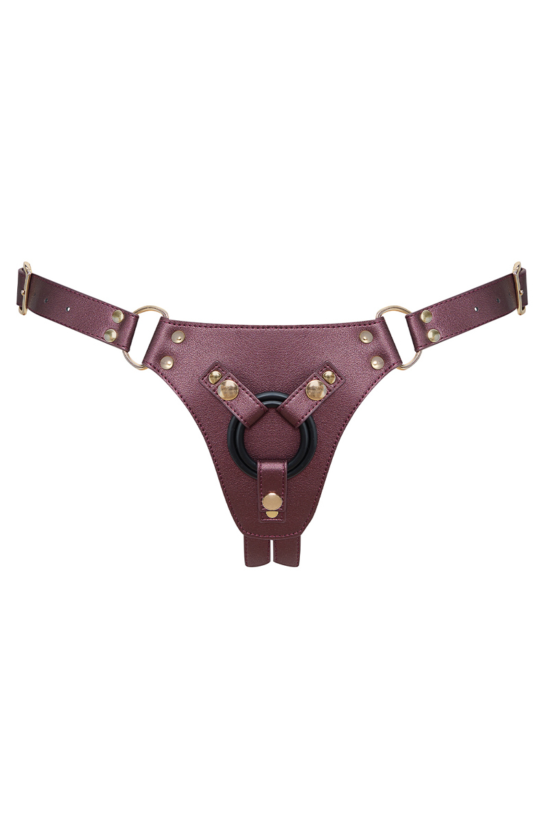 Harnais Generous aubergine - Strap On Me 3 Harnais Generous aubergine - Strap On Me – Image 3