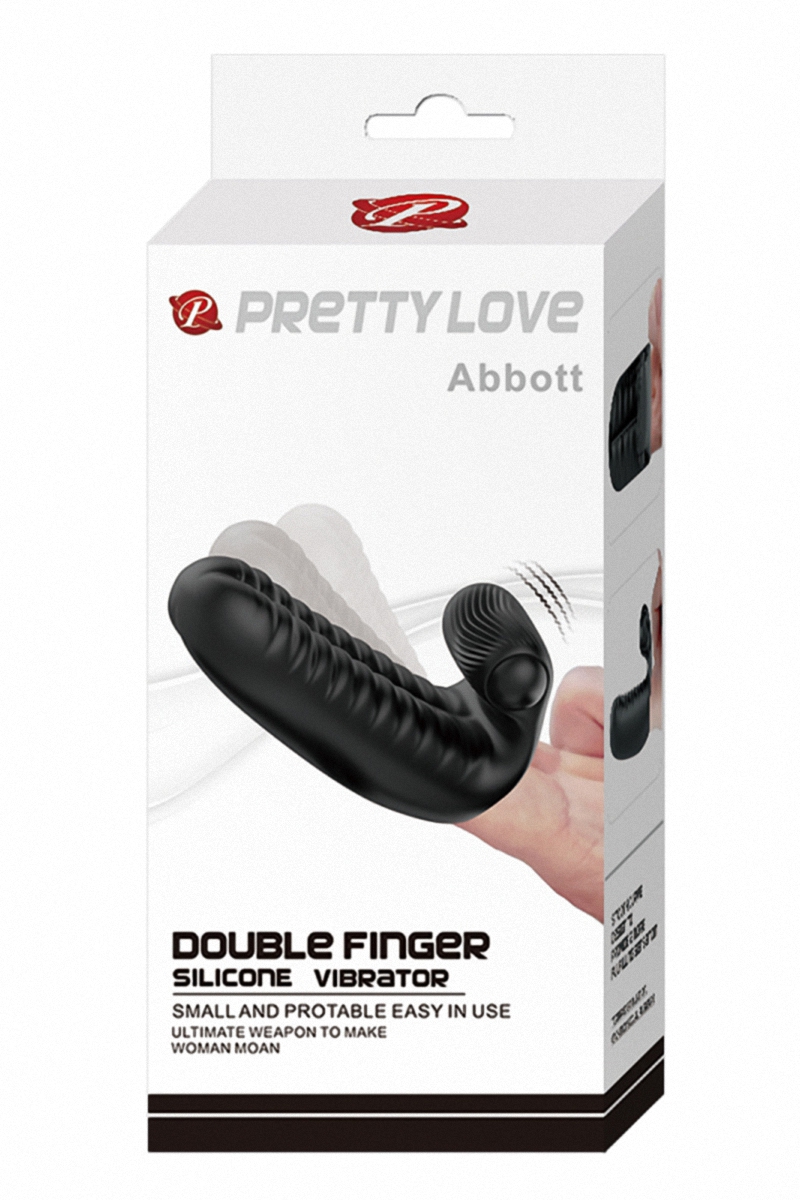 Double doigt vibrant Abbot - Pretty Love 3 Double doigt vibrant Abbot - Pretty Love – Image 3