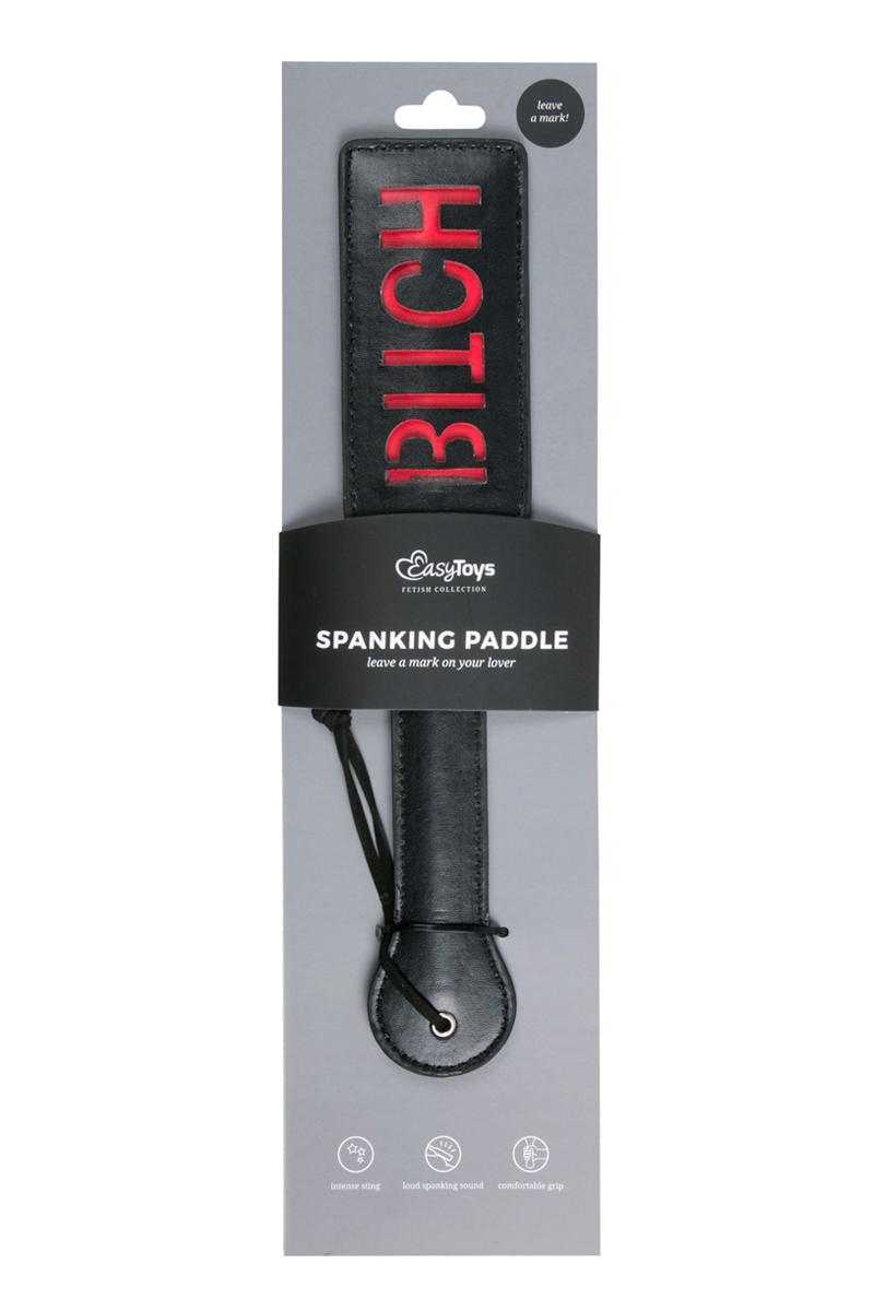 Paddle cuir Bitch - Easytoys Fetish Collection 3 Paddle cuir Bitch - Easytoys Fetish Collection – Image 3
