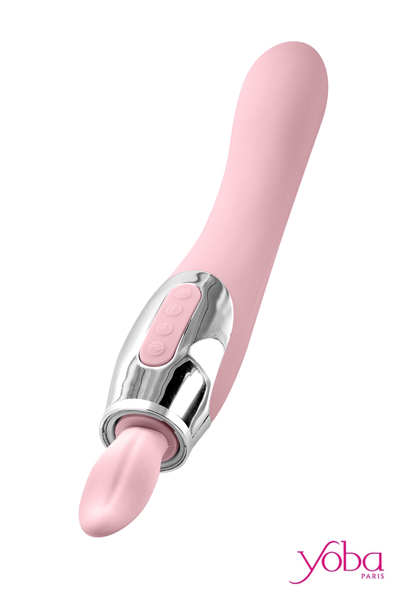 Stimulateur 4 en 1 Harmony rose - Yoba 3 Stimulateur 4 en 1 Harmony rose - Yoba – Image 3