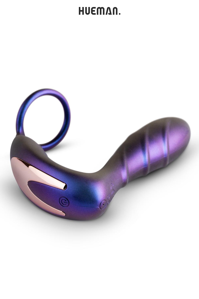 Plug vibrant et cockring Black Hole - Hueman 3 Plug vibrant et cockring Black Hole - Hueman – Image 3