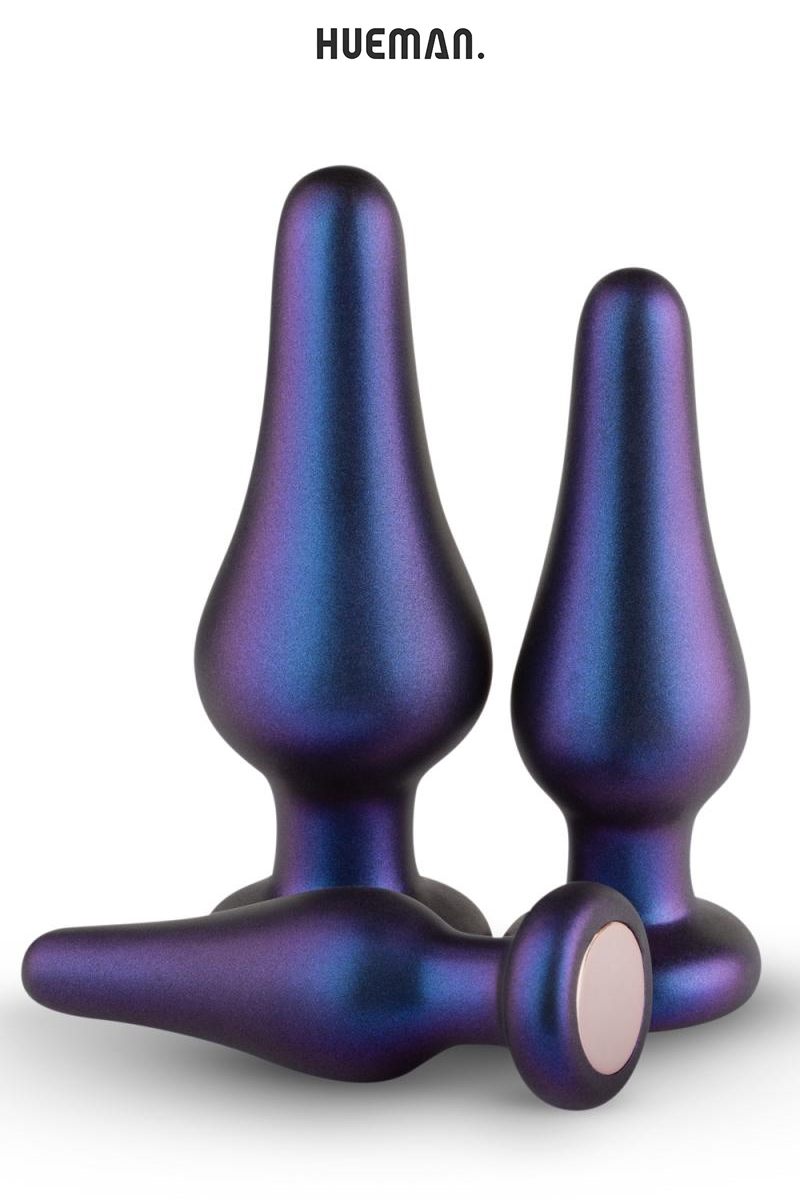 Kit 3 plugs anal Comet - Hueman 3 Kit 3 plugs anal Comet - Hueman – Image 3