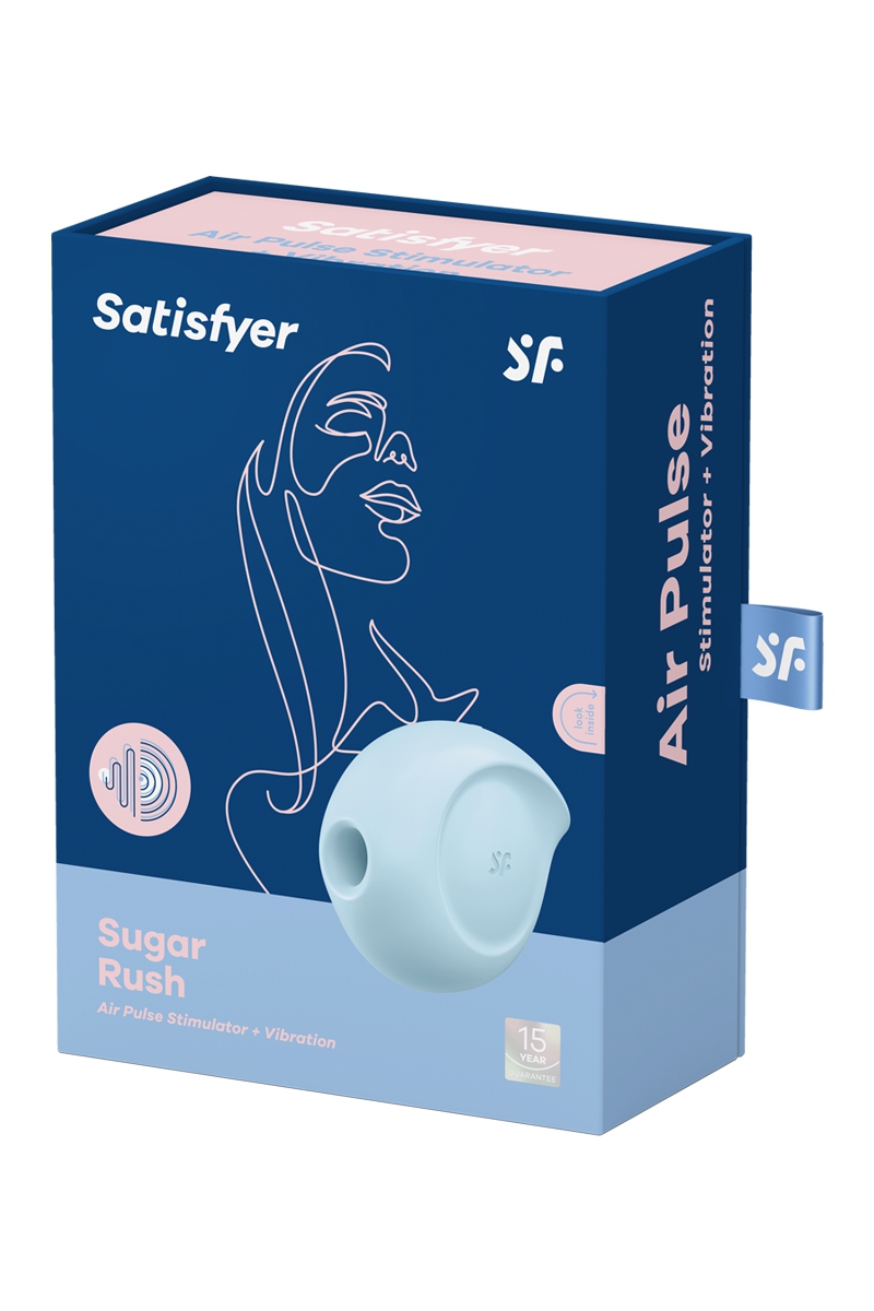 Double stimulateur Sugar Rush bleu - Satisfyer 3 Double stimulateur Sugar Rush bleu - Satisfyer – Image 3