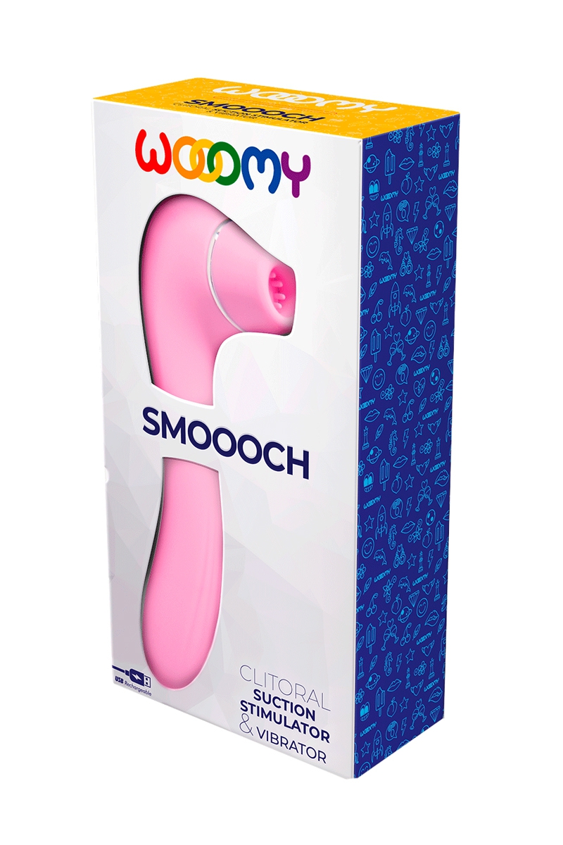 Stimulateur clitoridien Smooch rose - Wooomy 3 Stimulateur clitoridien Smooch rose - Wooomy – Image 3