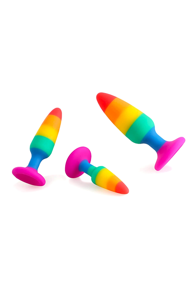 Plug arc en ciel Hiperloo L - Wooomy 3 Plug arc en ciel Hiperloo L - Wooomy – Image 3