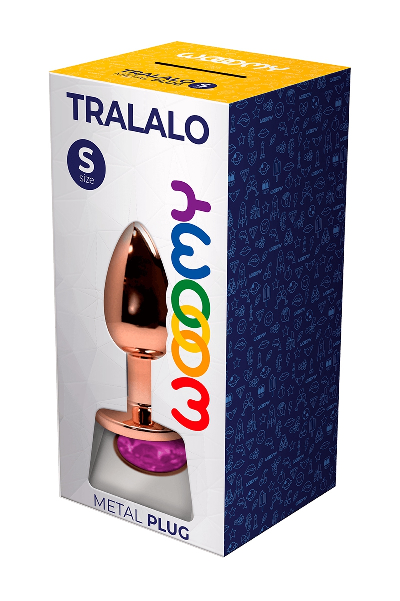 Plug bijou Tralalo rose S - Wooomy 3 Plug bijou Tralalo rose S - Wooomy – Image 3