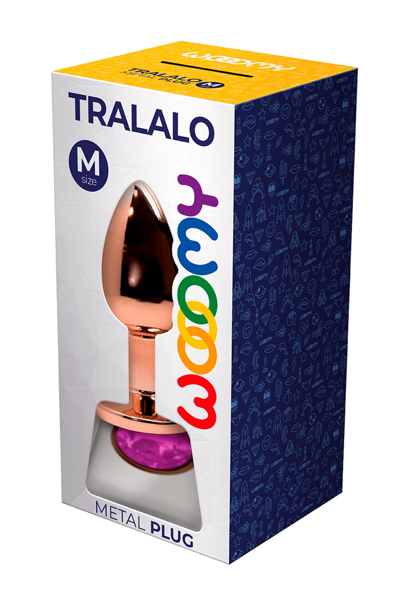 Plug bijou Tralalo rose M - Wooomy 3 Plug bijou Tralalo rose M - Wooomy – Image 3