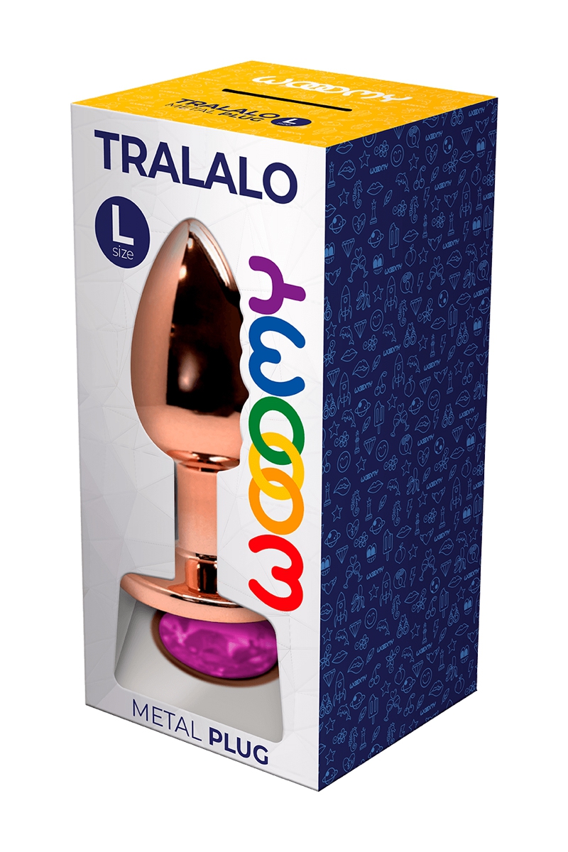 Plug bijou Tralalo rose L - Wooomy 3 Plug bijou Tralalo rose L - Wooomy – Image 3