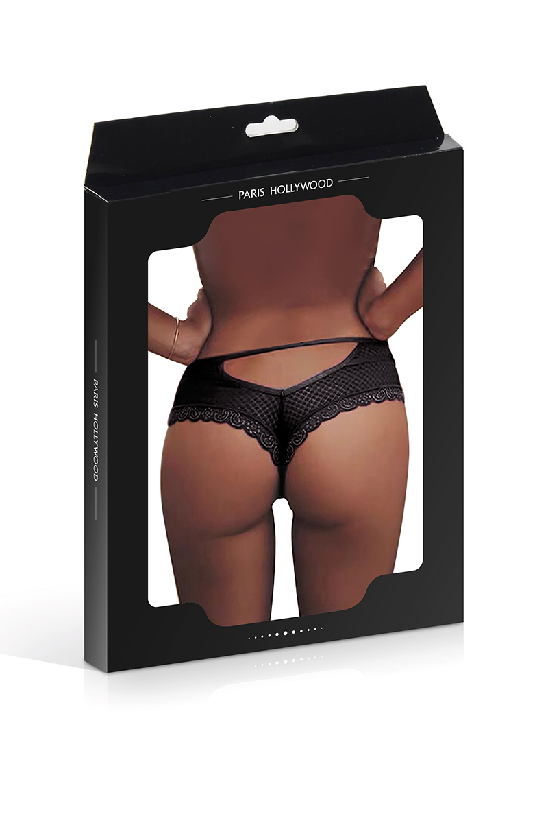 Tanga noir dentelle - Paris Hollywood 4 Tanga noir dentelle - Paris Hollywood – Image 4