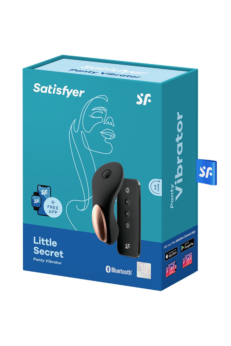 Stimulateur Little Secret noir - Satisfyer 4 Stimulateur Little Secret noir - Satisfyer – Image 4