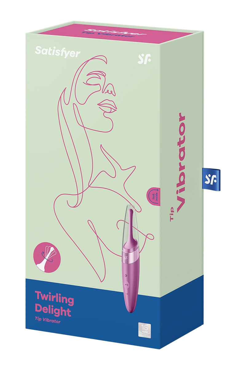 Stimulateur Twirling Delight Framboise - Satisfyer 3 Stimulateur Twirling Delight Framboise - Satisfyer – Image 3