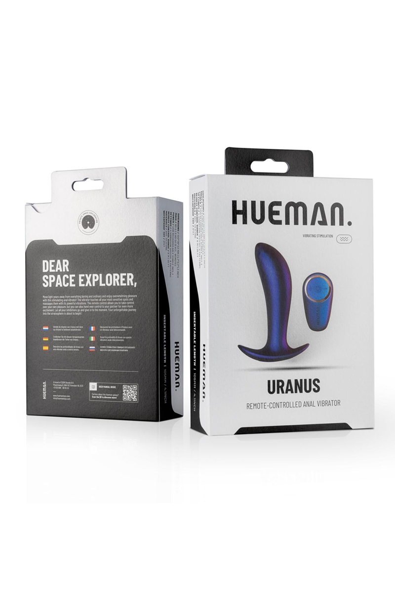 Plug vibrant télécommandé Uranus - Hueman 4 Plug vibrant télécommandé Uranus - Hueman – Image 4