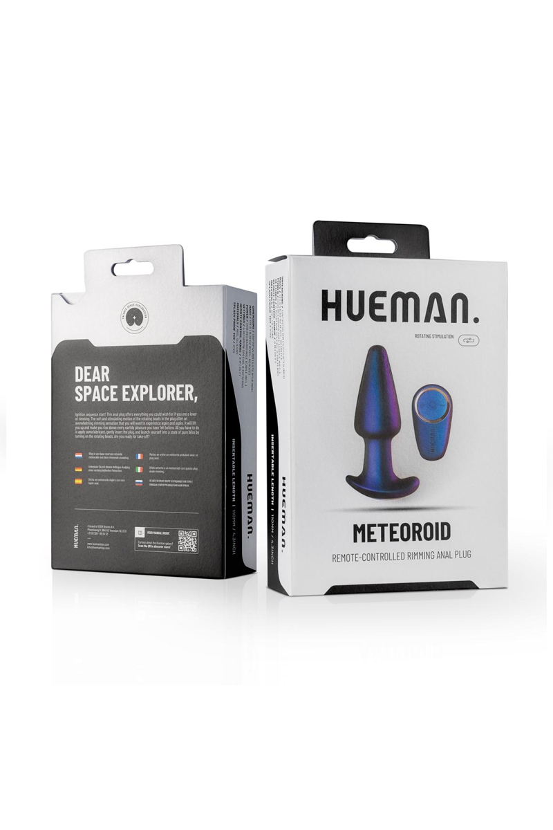 Plug anal rotatif télécommandé Meteoroid - Hueman 4 Plug anal rotatif télécommandé Meteoroid - Hueman – Image 4
