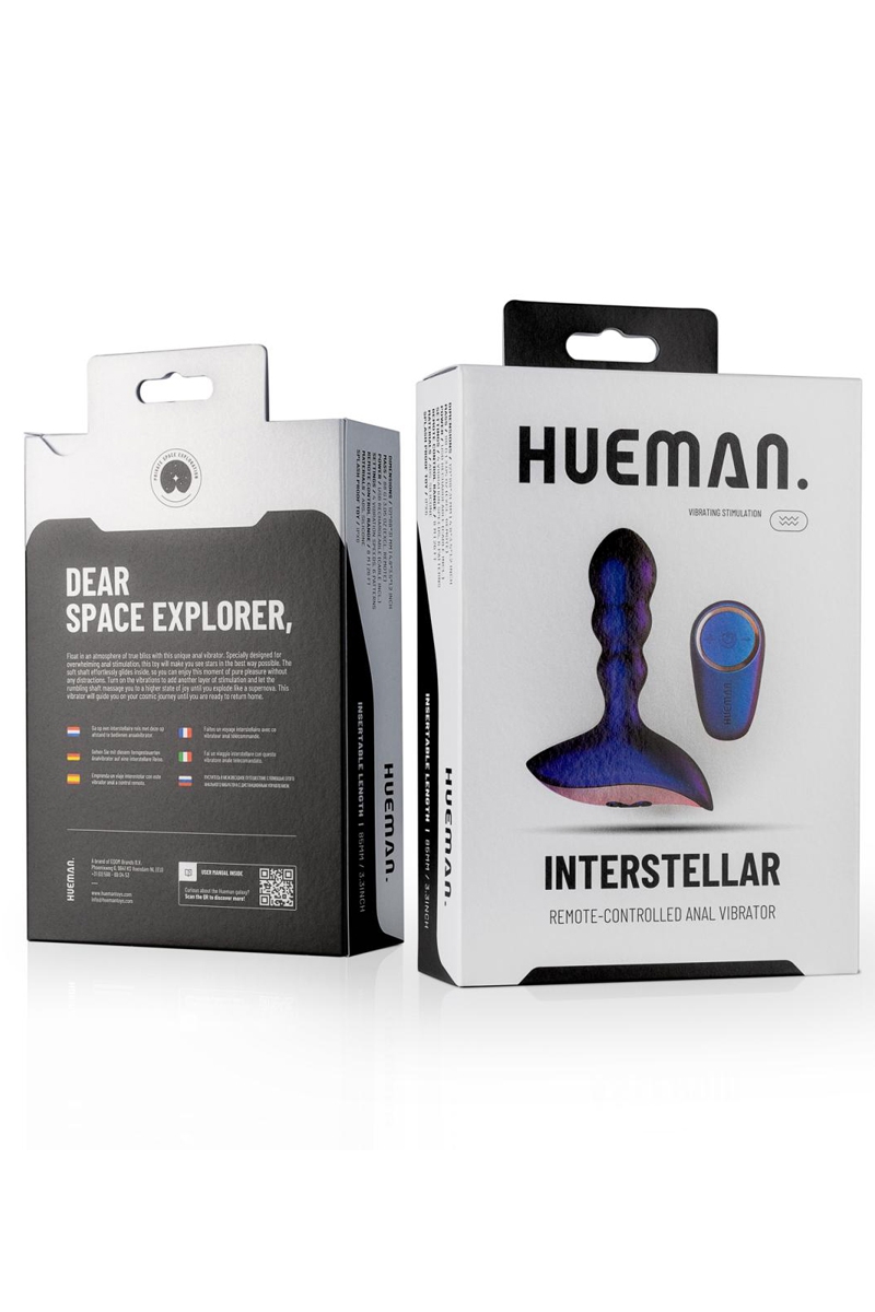 Plug vibrant télécommandé Interstellar - Hueman 4 Plug vibrant télécommandé Interstellar - Hueman – Image 4
