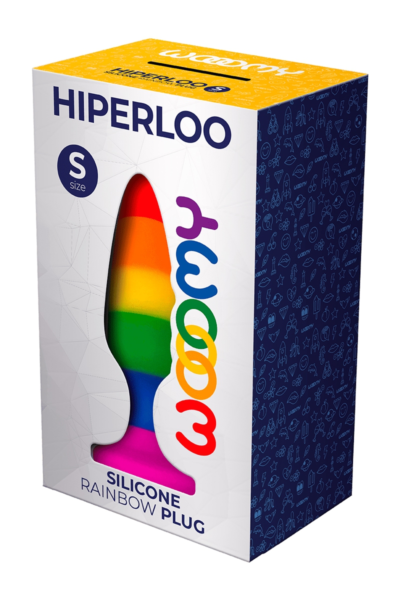 Plug arc en ciel Hiperloo S - Wooomy 4 Plug arc en ciel Hiperloo S - Wooomy – Image 4