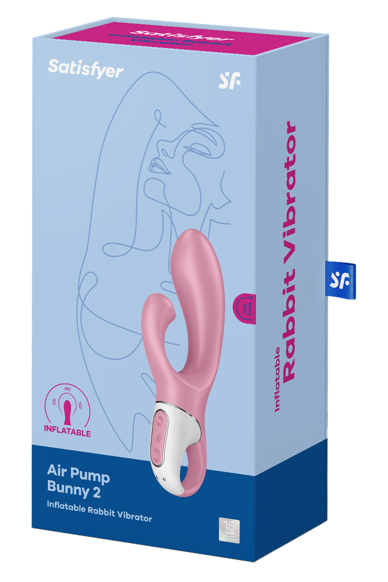 Vibro gonflable Satisfyer Air Pump Bunny 2 4 Vibro gonflable Satisfyer Air Pump Bunny 2 – Image 4