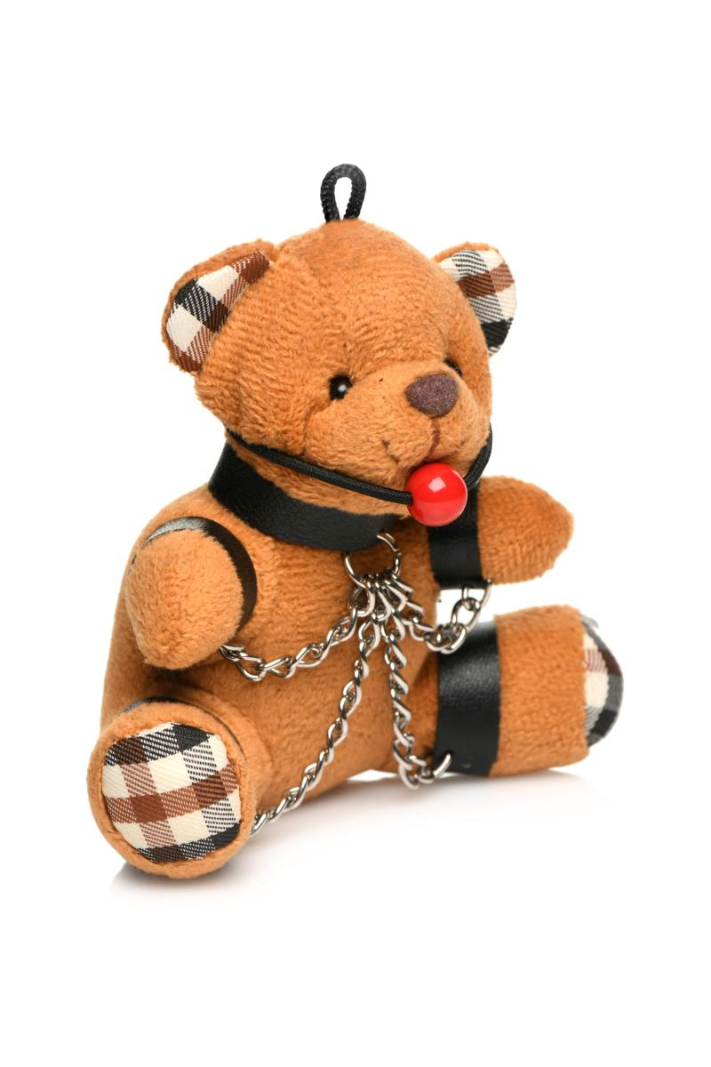 Porte-clés Teddy Bear bâillonné 4 Porte-clés Teddy Bear bâillonné – Image 4