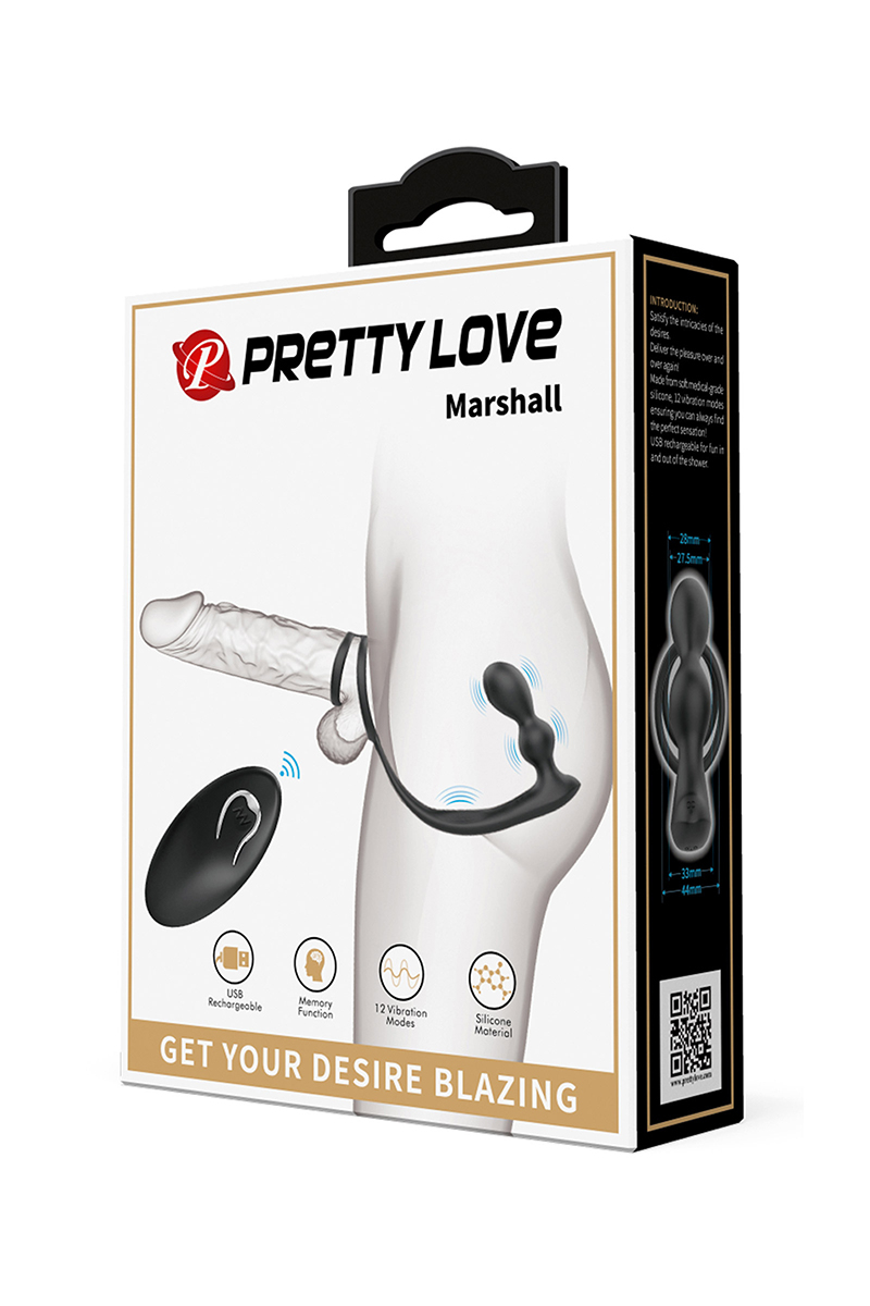 Stimulateur de prostate et cockring Marshall 4 Stimulateur de prostate et cockring Marshall – Image 4
