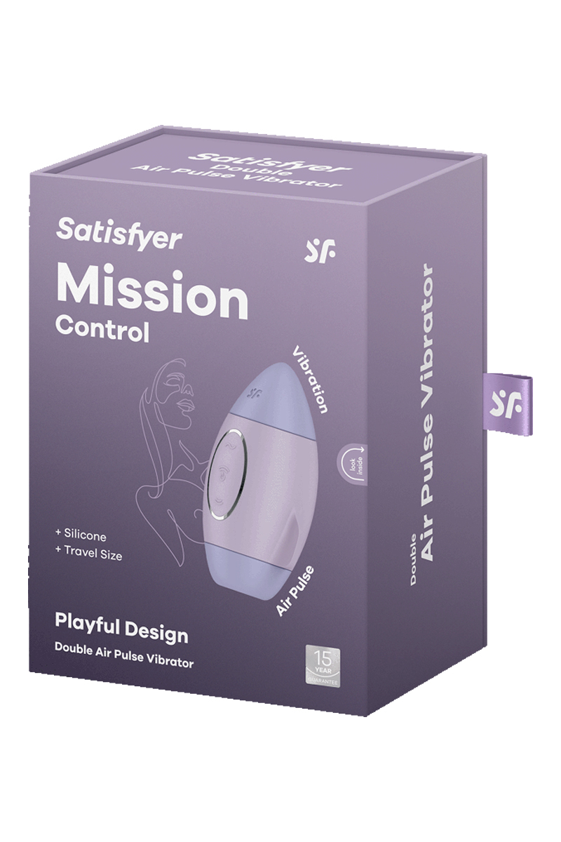 Stimulateur sans contact et vibrant Mission Control - Satisfyer 4 Stimulateur sans contact et vibrant Mission Control - Satisfyer – Image 4