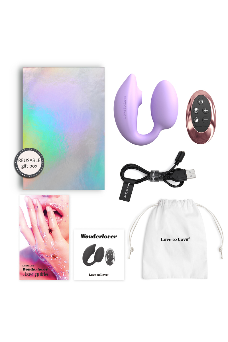 Double stimulateur Wonderlover mauve - Love to Love 4 Double stimulateur Wonderlover mauve - Love to Love – Image 4