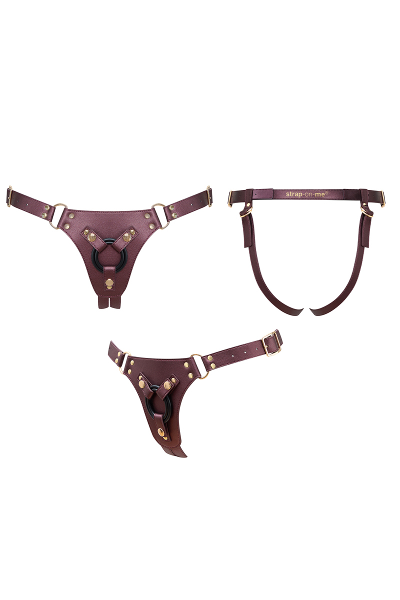 Harnais Generous aubergine - Strap On Me 4 Harnais Generous aubergine - Strap On Me – Image 4