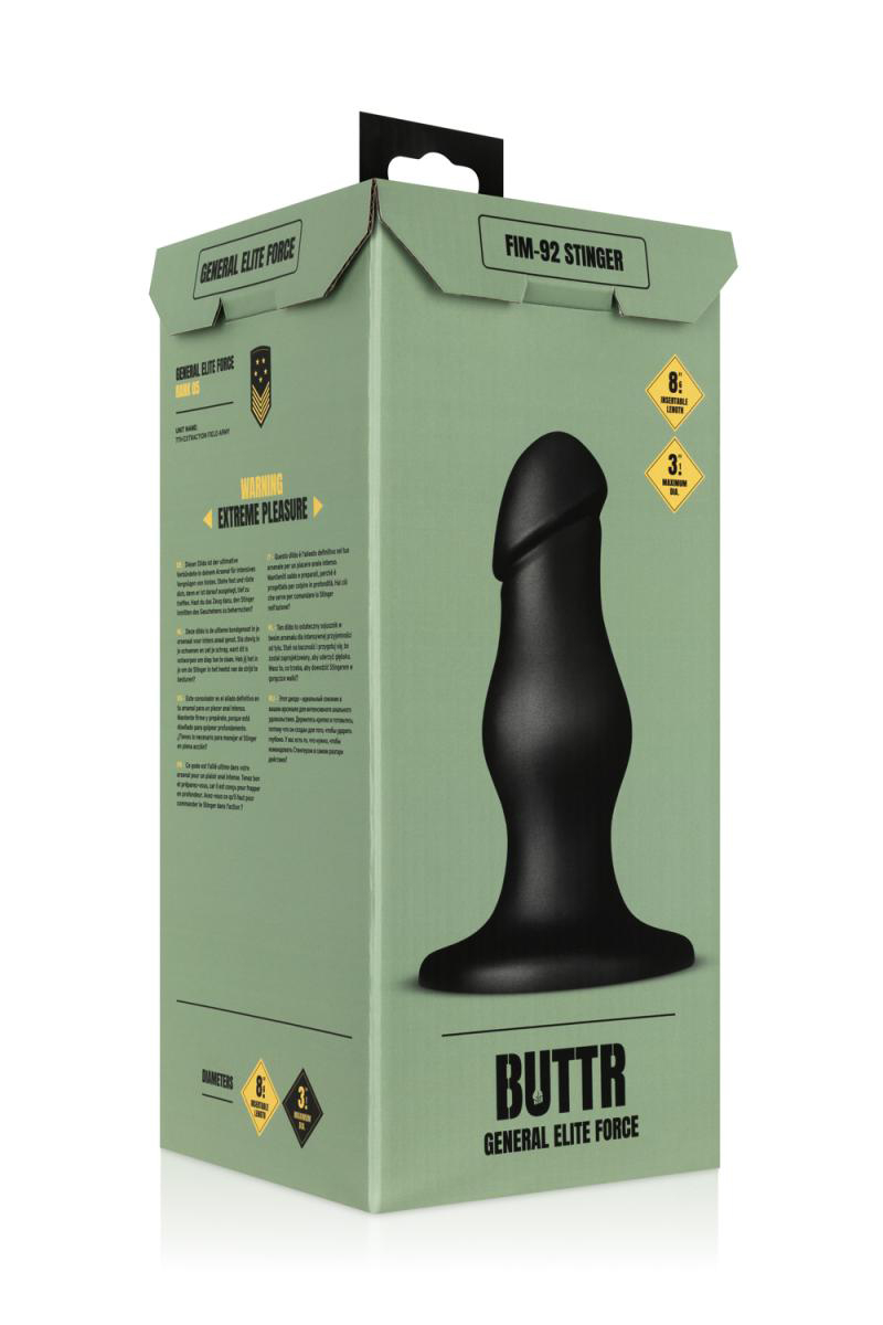 Plug anal FIM-92 Stinger 22 x 8 cm - Buttr 4 Plug anal FIM-92 Stinger 22 x 8 cm - Buttr – Image 4