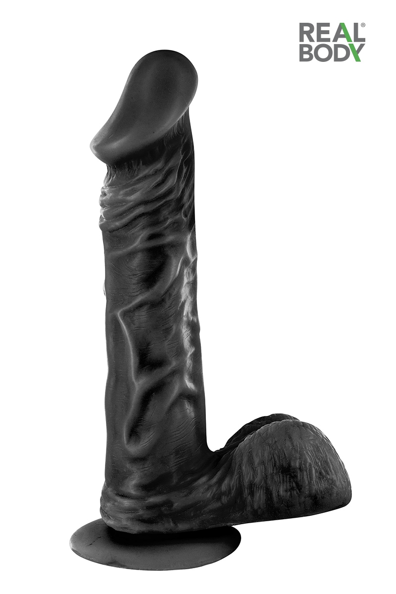 Gode réaliste 21 cm - Real Jayson Noir 1 Gode réaliste 21 cm - Real Jayson Noir