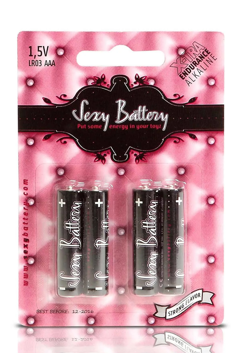 Sexy battery - Piles AAA x4 1 Sexy battery - Piles AAA x4