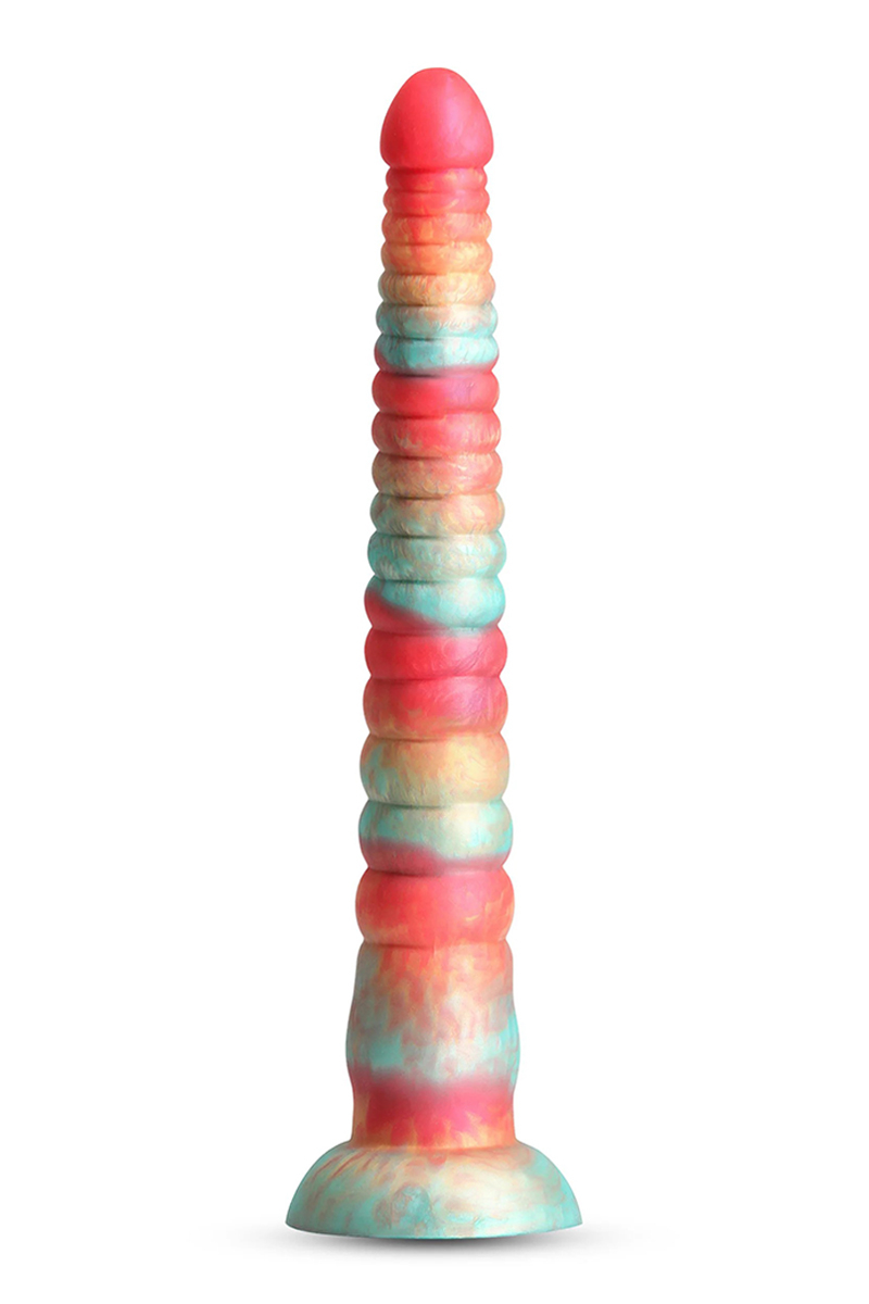Gode Red Stacked 30,6 x 4,5 cm - NS Novelties 1 Gode Red Stacked 30,6 x 4,5 cm - NS Novelties