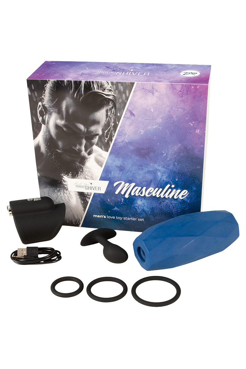 coffret 4 sextoys pour homme - Magic Shiver 1 coffret 4 sextoys pour homme - Magic Shiver