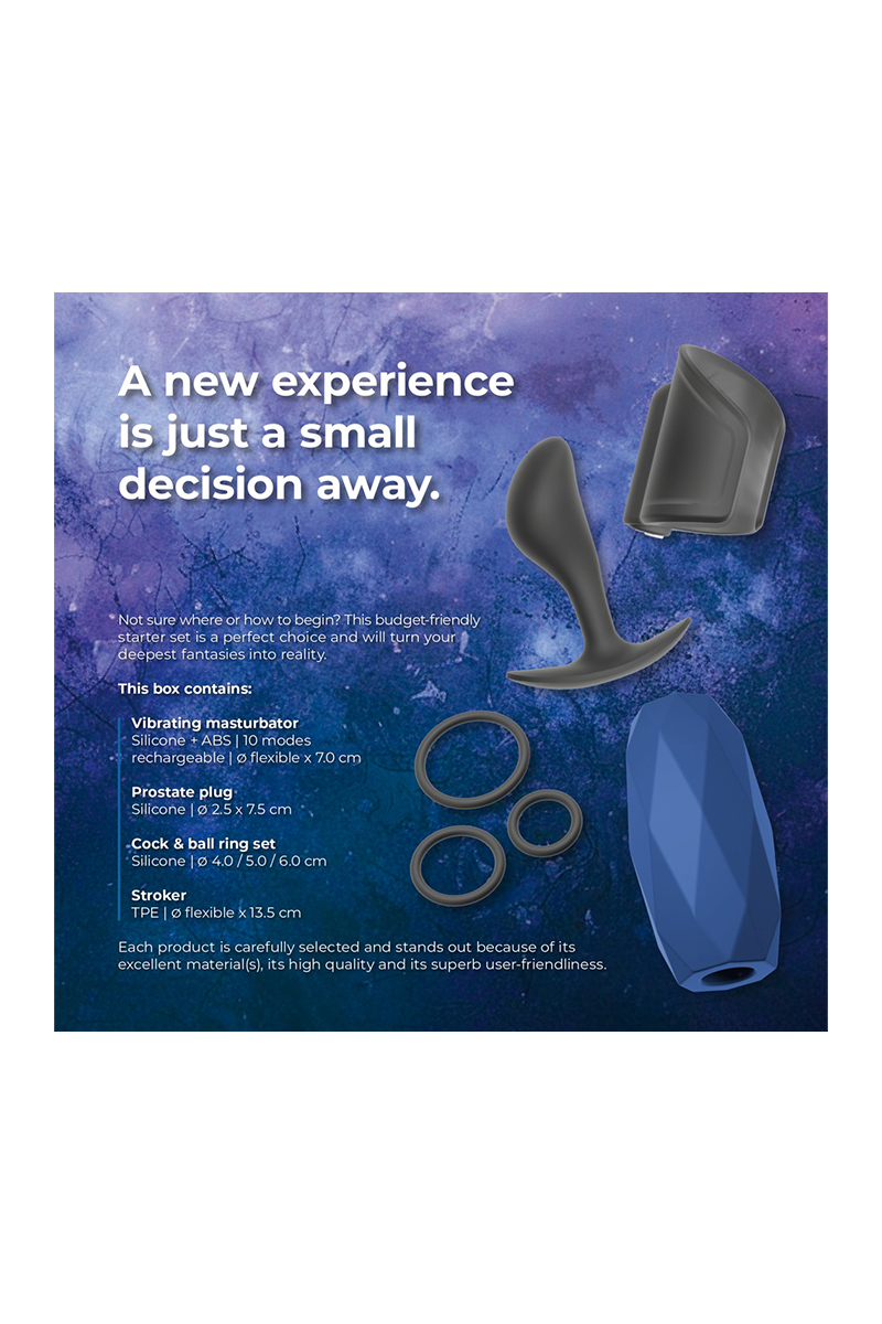 coffret 4 sextoys pour homme - Magic Shiver 3 coffret 4 sextoys pour homme - Magic Shiver – Image 3