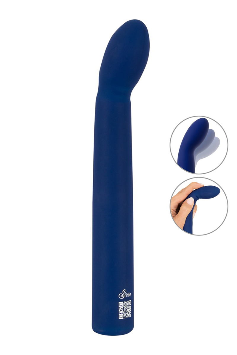 Vibro point G flexible 18,6 x 2,5 cm - Sweet Smile 1 Vibro point G flexible 18,6 x 2,5 cm - Sweet Smile