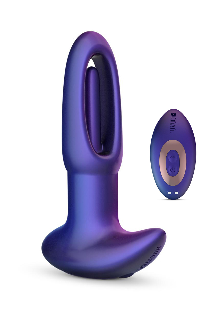 Plug anal à vibrations et tapotements Voyager - Hueman 1 Plug anal à vibrations et tapotements Voyager - Hueman