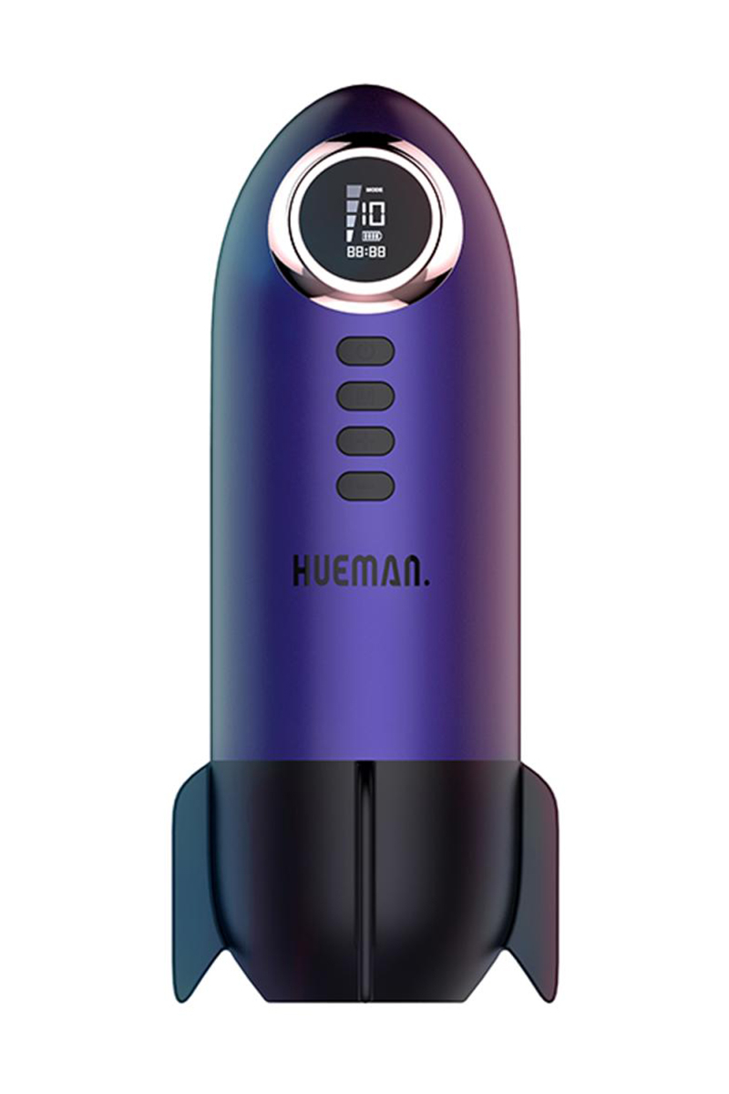 Masturbateur à aspiration et vibrations Rocket - Hueman 1 Masturbateur à aspiration et vibrations Rocket - Hueman