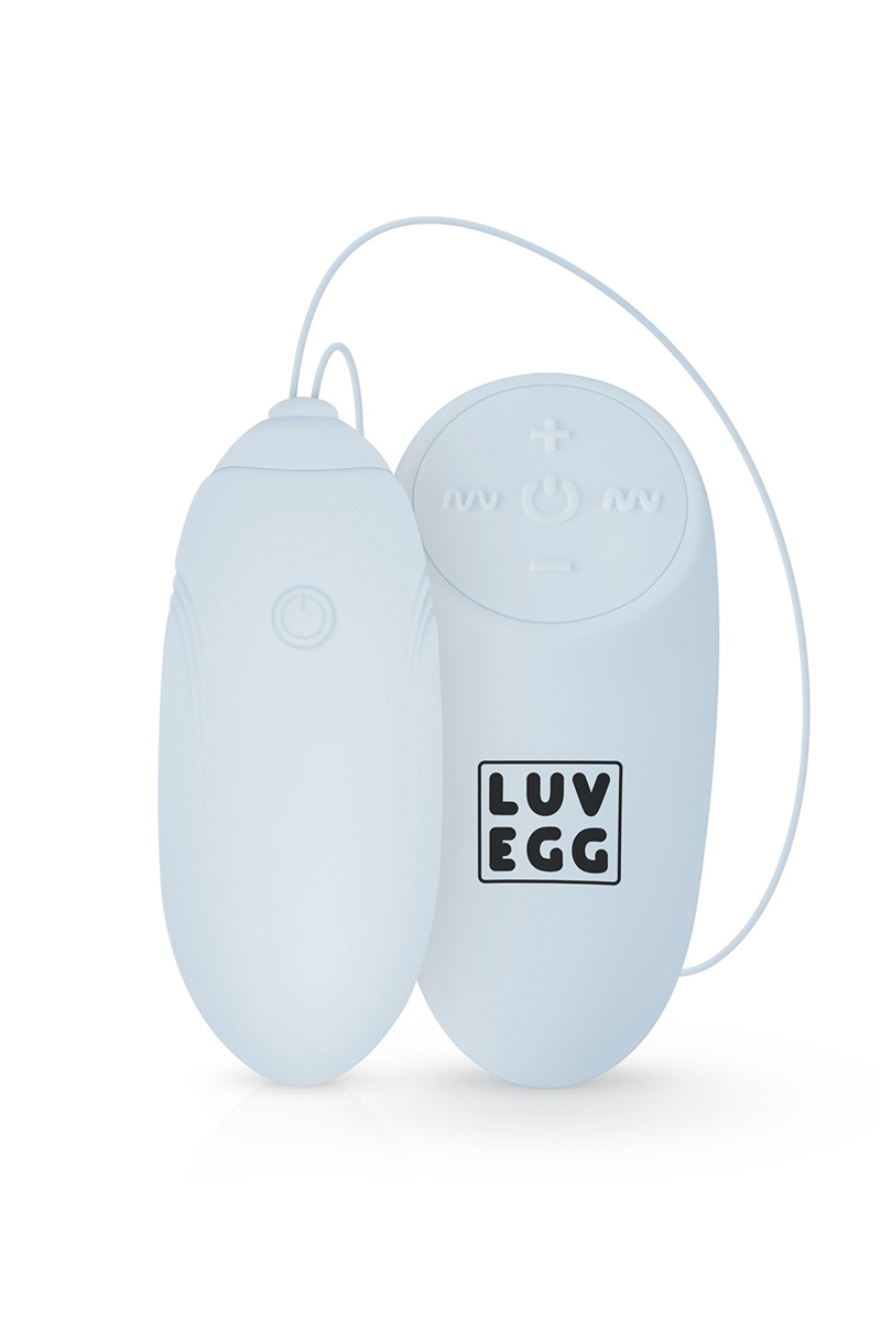 Oeuf vibrant télécommandé bleu - LUV EGG 1 Oeuf vibrant télécommandé bleu - LUV EGG