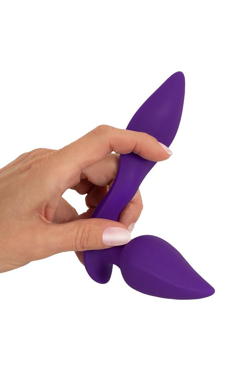 Plug et stimulateur externe vibrant 2 en 1 - Sweet Smile 3 Plug et stimulateur externe vibrant 2 en 1 - Sweet Smile – Image 3