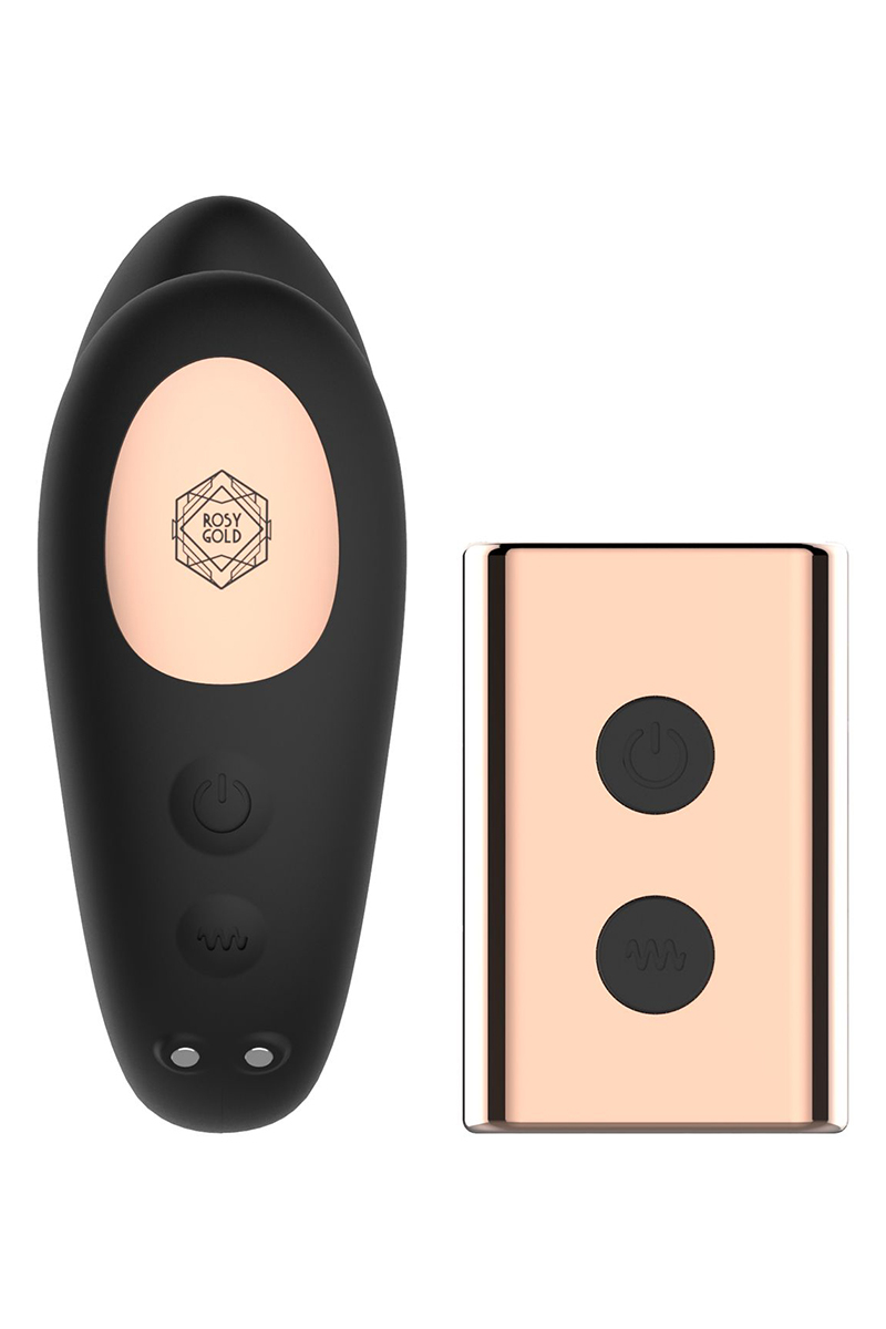 Vibro pour couple C-Shape - Rosy Gold 3 Vibro pour couple C-Shape - Rosy Gold – Image 3
