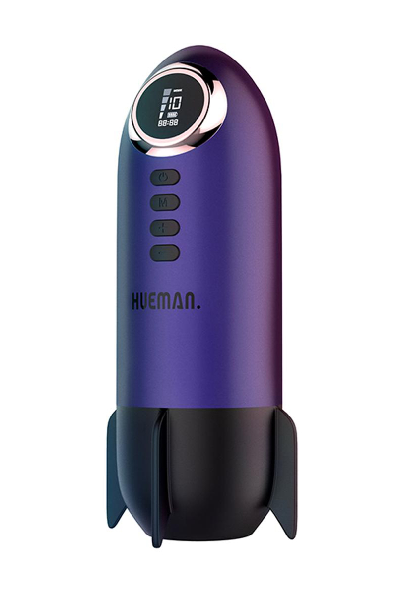 Masturbateur à aspiration et vibrations Rocket - Hueman 3 Masturbateur à aspiration et vibrations Rocket - Hueman – Image 3