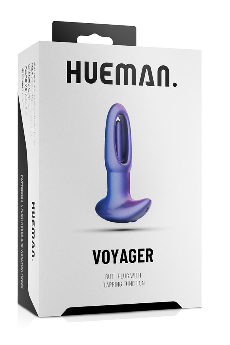 Plug anal à vibrations et tapotements Voyager - Hueman 4 Plug anal à vibrations et tapotements Voyager - Hueman – Image 4