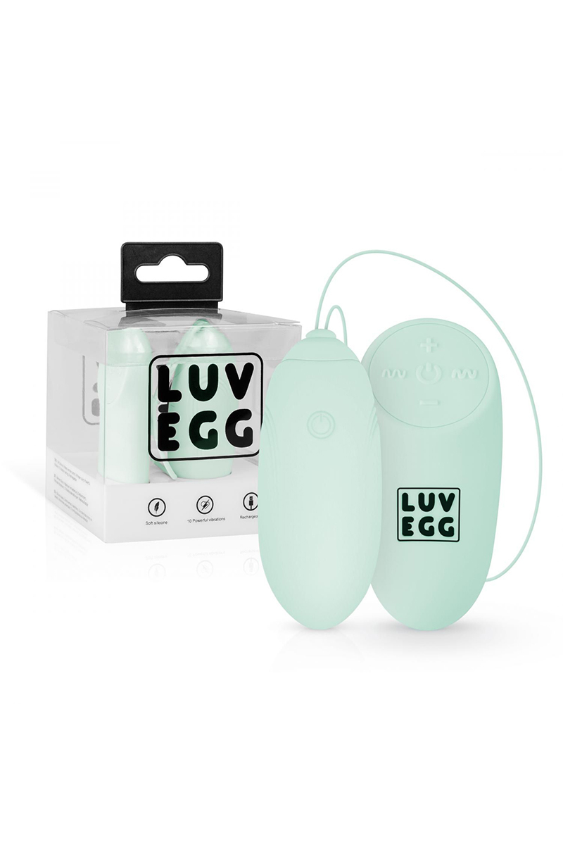 Oeuf vibrant télécommandé vert - LUV EGG 4 Oeuf vibrant télécommandé vert - LUV EGG – Image 4