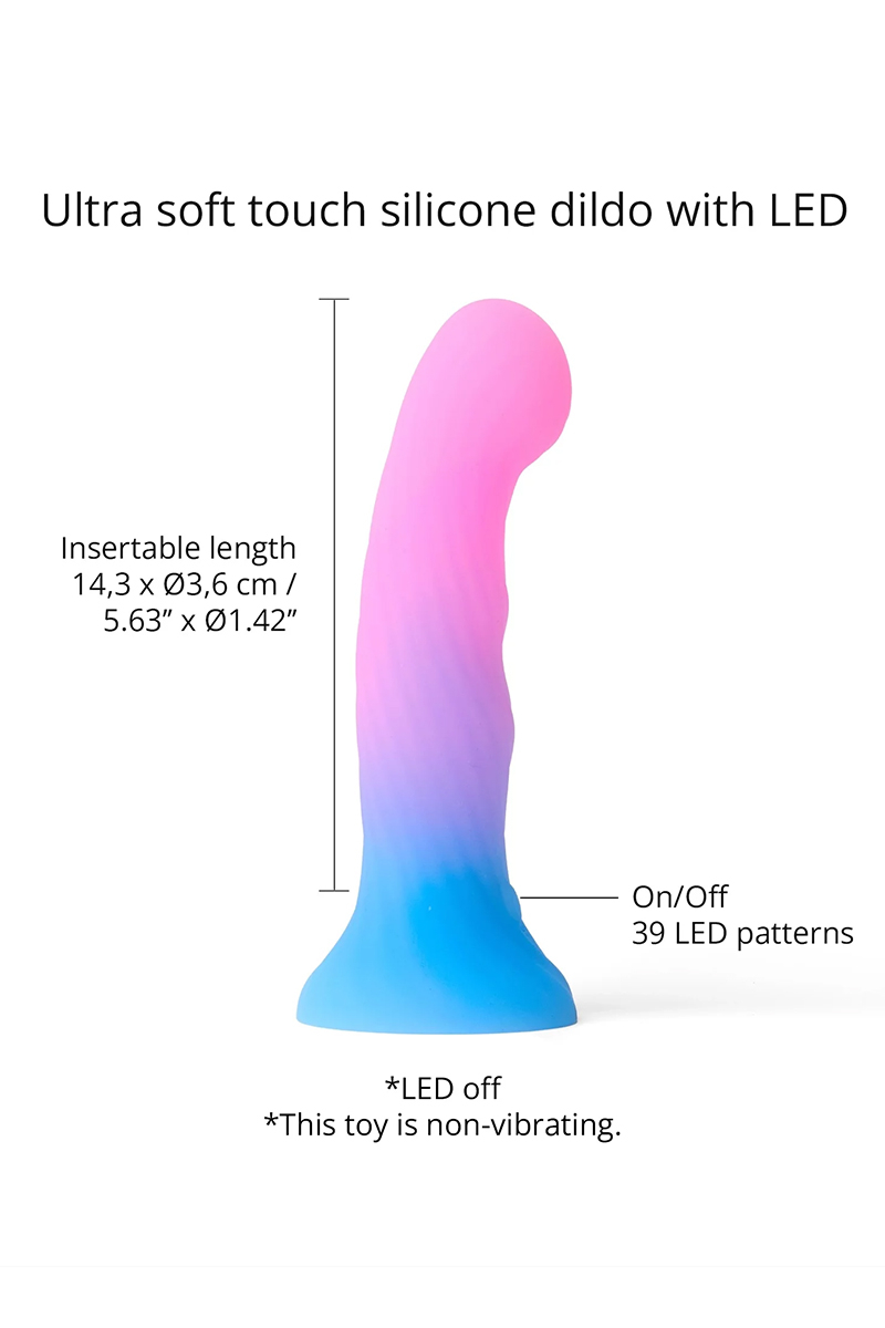 Dildo Led Candy Loop - Love to Love 2 Dildo Led Candy Loop - Love to Love – Image 2